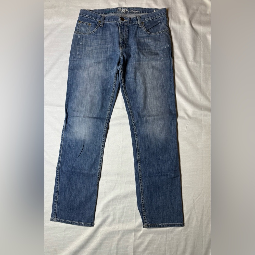 Rock '47 By Wrangler Women’s Boot Cut Denim Jeans Medium Wash Size 31